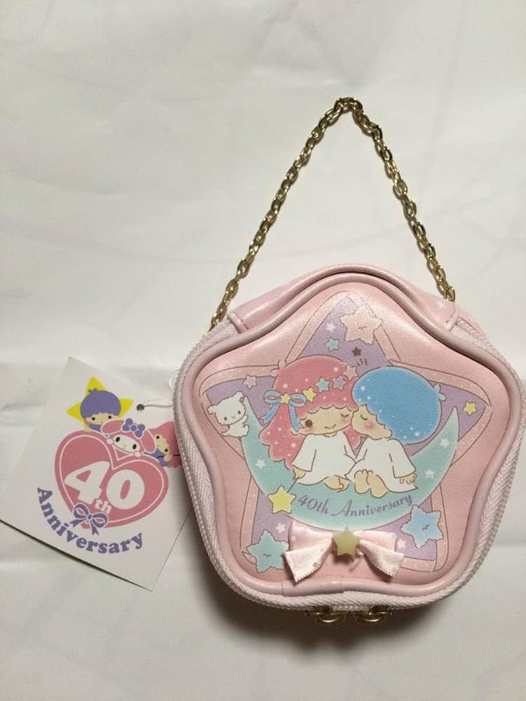 【レア】リトルツインスターズ キキララ ポーチ ボールペン キーホルダー リトルツインスターズ - ◇新品 サンリオ キキララ ジュース